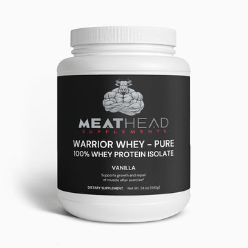 Warrior Whey - Pure, 100% Whey Protein Isolate (Vanilla)