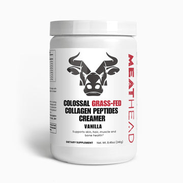 COLOSSAL GRASS-FED COLLAGEN PEPTIDES CREAMER – VANILLA