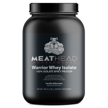 Warrior Whey 100% Isolate (Vanilla Milkshake) 2lb