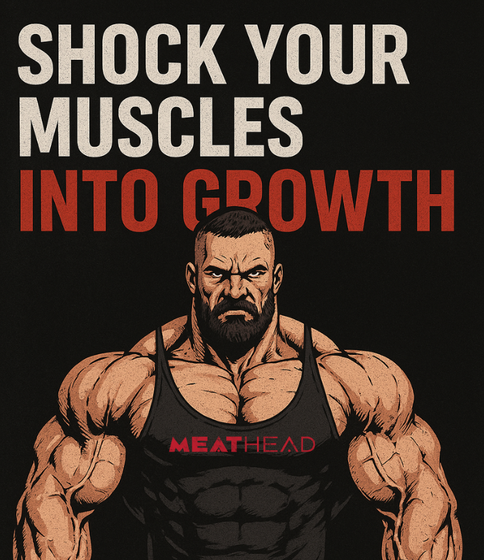 MEATHEAD SUPPLEMENTS | TOUGH TUESDAY BLOG - SHOCK THOSE MUSCLES OR STAY SMALL
