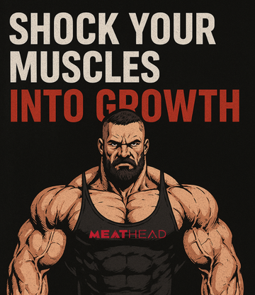 MEATHEAD SUPPLEMENTS | TOUGH TUESDAY BLOG - SHOCK THOSE MUSCLES OR STAY SMALL