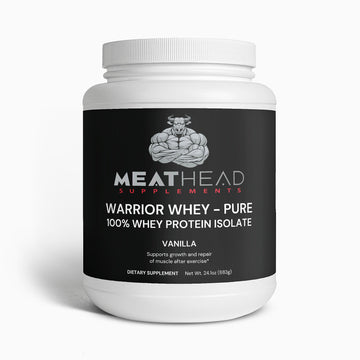 Warrior Whey - Pure, 100% Whey Protein Isolate (Vanilla)