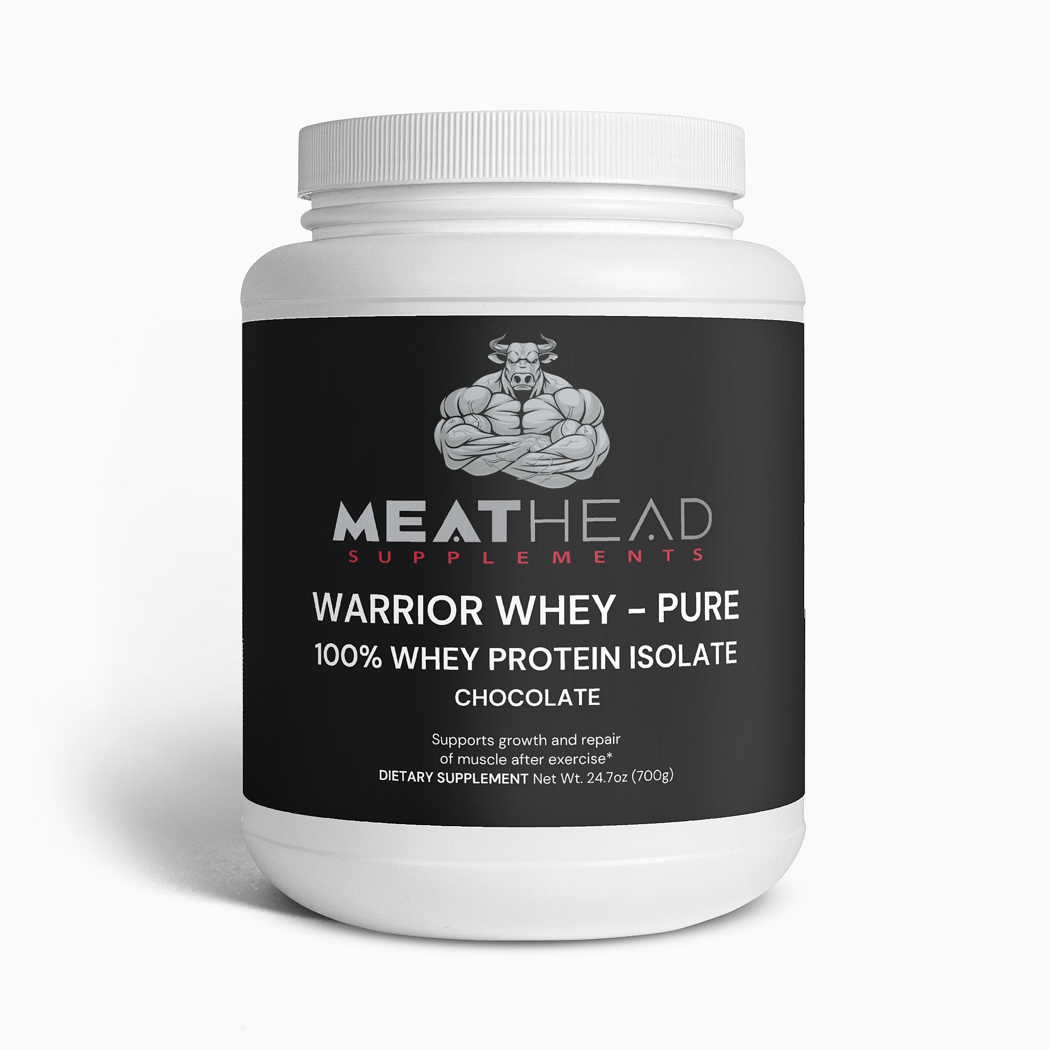 Warrior Whey - Pure, 100% Whey Protein Isolate (Chocolate)