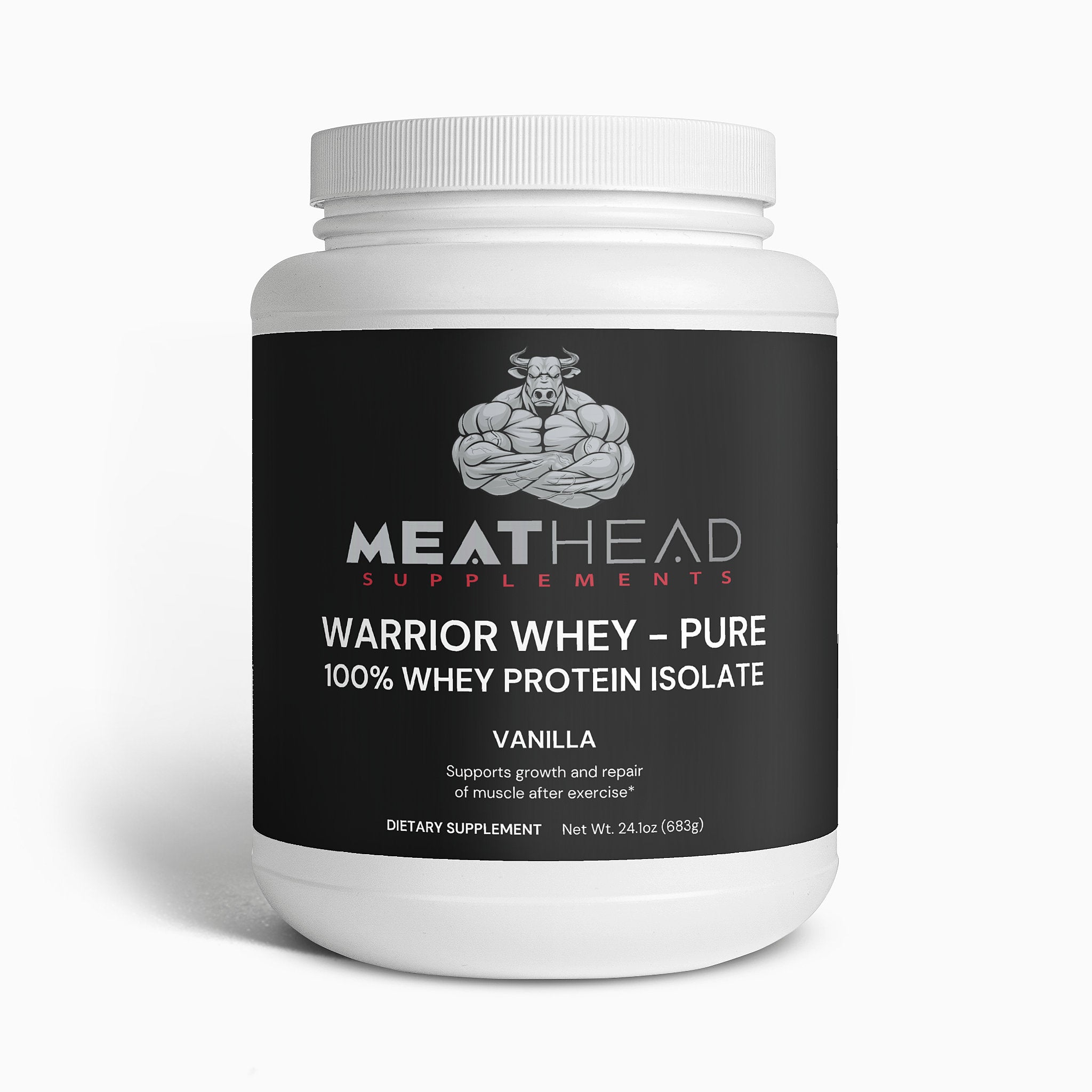 Warrior Whey - Pure, 100% Whey Protein Isolate (Vanilla)