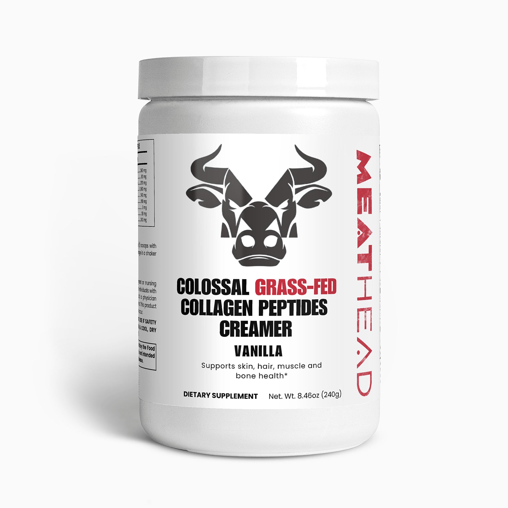 COLOSSAL GRASS-FED COLLAGEN PEPTIDES CREAMER – VANILLA