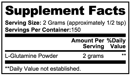 Goliath Growth L-Glutamine Powder