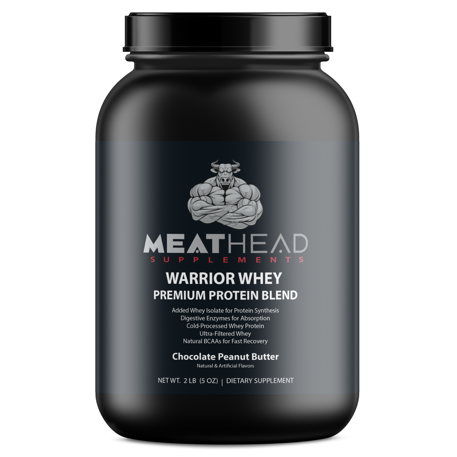 Warrior Whey Protein (Chocolate Peanut Butter) 2lb