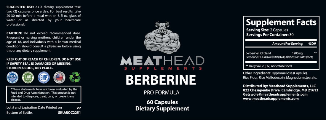 BERBERINE PLUS - Pro Formula