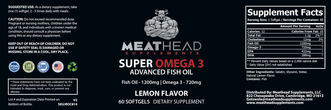 SUPER OMEGA 3 – ADVANCED FISH OIL