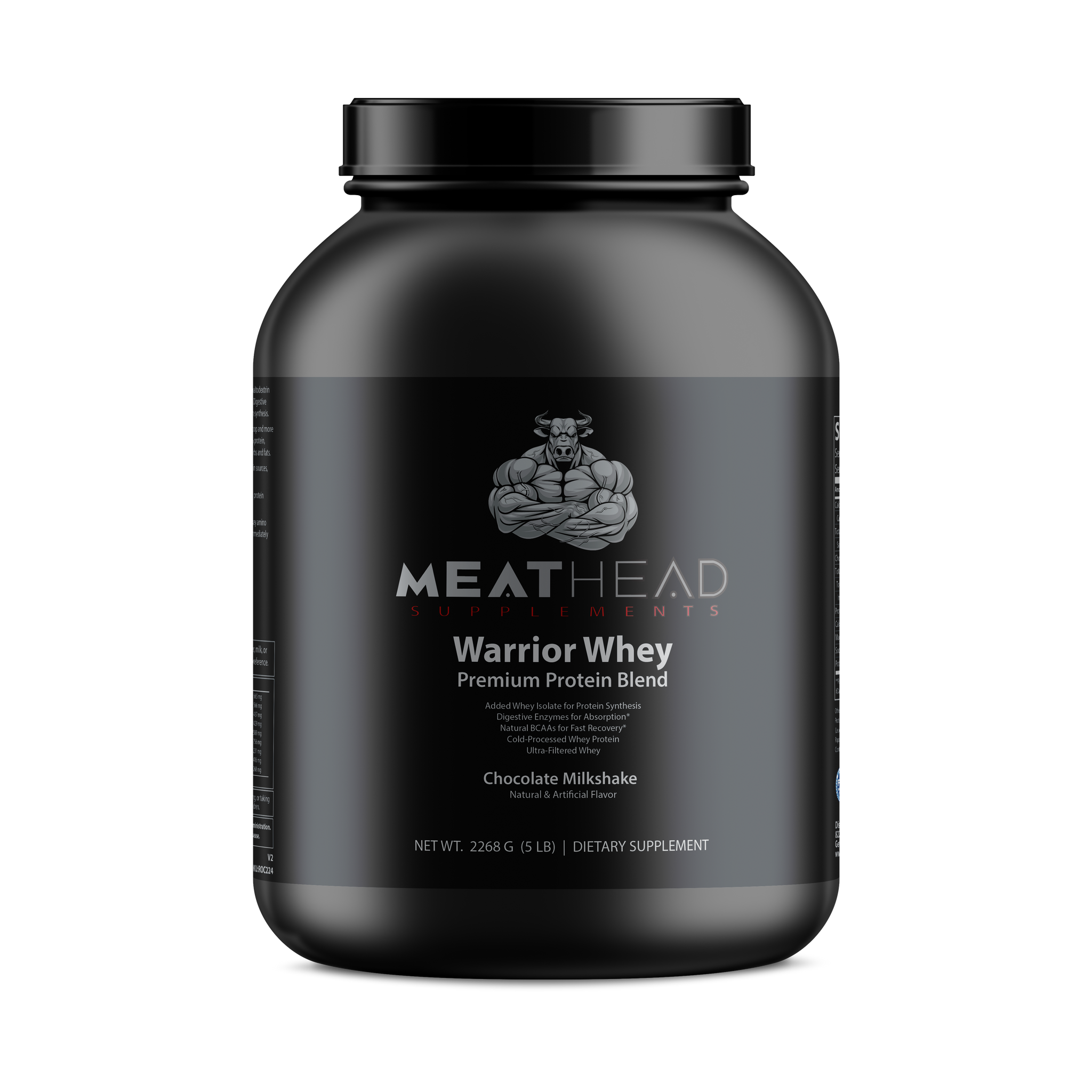 Warrior Whey Protein (Chocolate Milkshake) 5lb