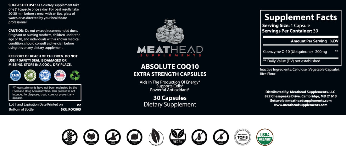 Absolute CoQ10, Extra Strength Capsules