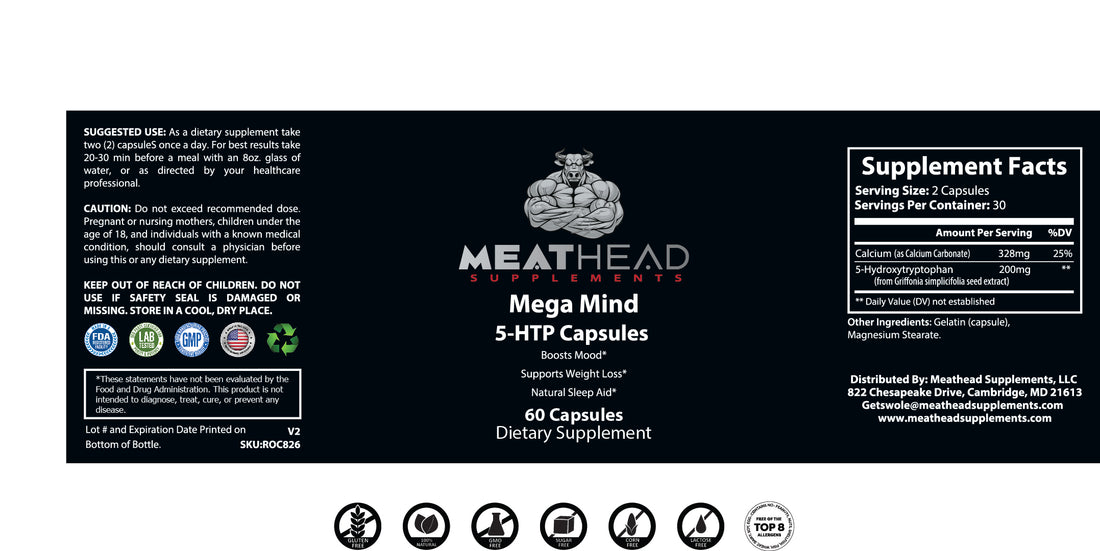Mega Mind 5-HTP