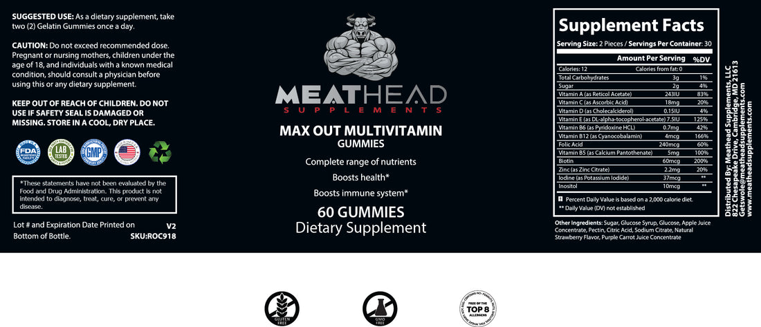 Max Out Multivitamin Gummies (Adults)