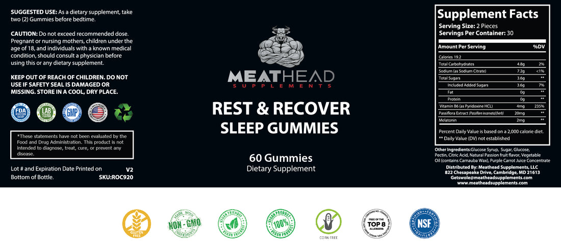 Rest & Recover Sleep Gummies