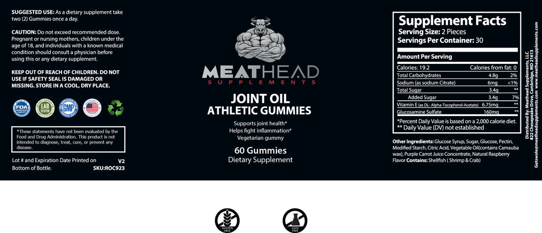 Joint Oil Athletic Gummies