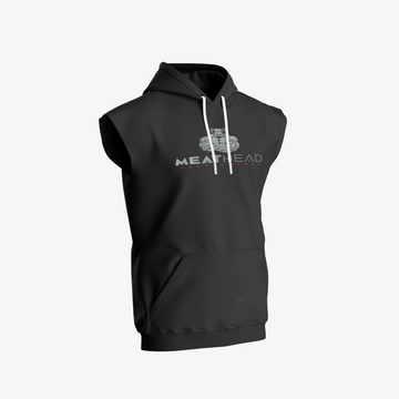 SUN’S OUT, GUNS OUT MEATHEAD SLEEVELESS WORKOUT HOODIE