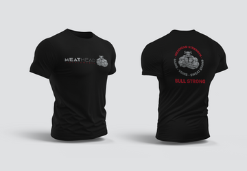The Original Meathead Workout T - Gains, Veins, Sweat Stains