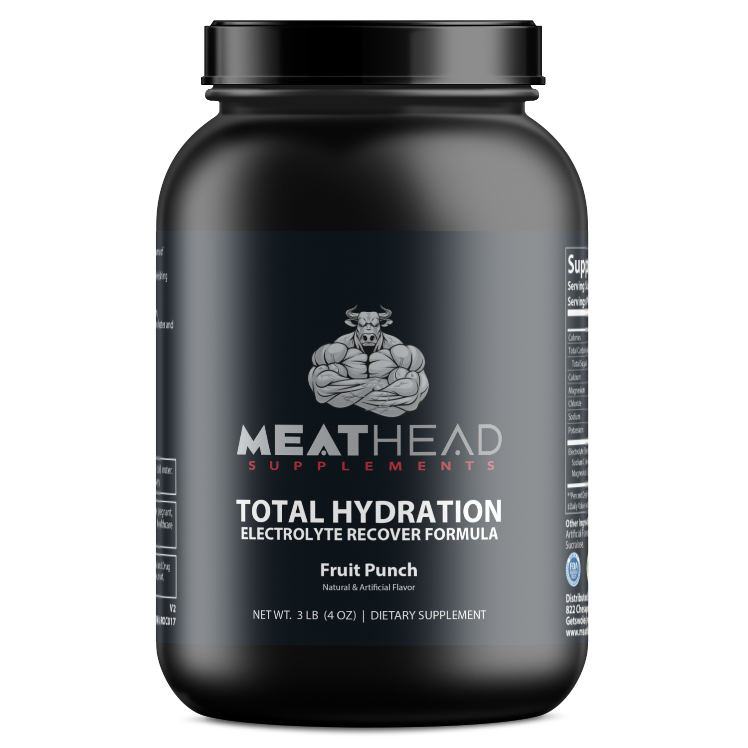 Total Hydration, Electrolyte Recover Formula (Fruit Punch)